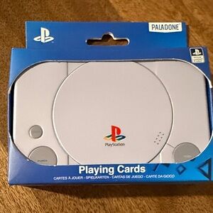 PlayStation Playing Cards - Gray